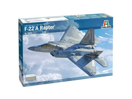 Model Kit letadlo 2822 - Lockheed Martin F-22A Raptor (1:48)