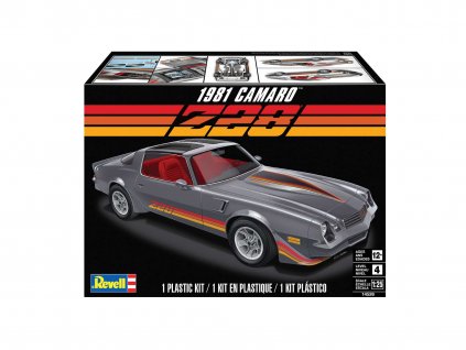 Plastic ModelKit MONOGRAM auto 4526 - 1981 Z-28 Camaro (1:25)