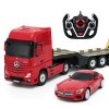 R/C auto Mercedes-Benz Actros + AMG GT (1:24)