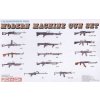 Model Kit zbraně 3806 - MODERN MACHINE GUN SET