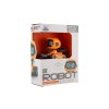 Robot s fixou jezdící po namalované čáře plast 7x12cm na baterie se světlem, zvukem