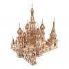 Woodcraft Dřevěné 3D puzzle Chrám Vasila Blaženého