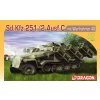 Model Kit military 7306 - Sd.Kfz.251 Ausf.C mit Wurfrahmen 40 (1:72)