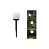 Solar Garden Ball LED Light (3ks)(vč. Aku)