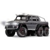 88296 4 TRX 6 Mercedes 6x6 SILVER 3qtr front left