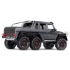 88296 4 TRX 6 Mercedes 6x6 SILVER 3qtr Rear right