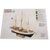 Modell-Tec Fram I. výzkumná polární loď 1:50 kit