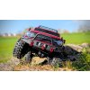 RC Crawler DF-4S Varant 1:10 RTR červená metalíza, LED, naviják, dvourychlostní převodovka
