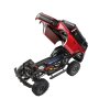 RC Crawler DF-4S Varant 1:10 RTR červená metalíza, LED, naviják, dvourychlostní převodovka