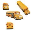 DOUBLE E RC školní autobus s otevíracími dveřmi 33 cm