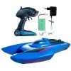 Siva CATA RAZER Speed Boat RTR 2,4GHz LED modrá