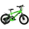 DINO Bikes - Dětské kolo 14" zelené