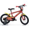 DINO Bikes - Dětské kolo 14" Cars 3