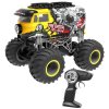 Siva RC auto Big Wheel Cars Predator Cross Country 1:16 žlutá
