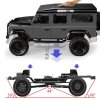 DoubleE RC auto Land Rover Defender D110 Wagon 1:8 černá
