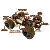DF models RC auto truck DF06 Evolution 1:14