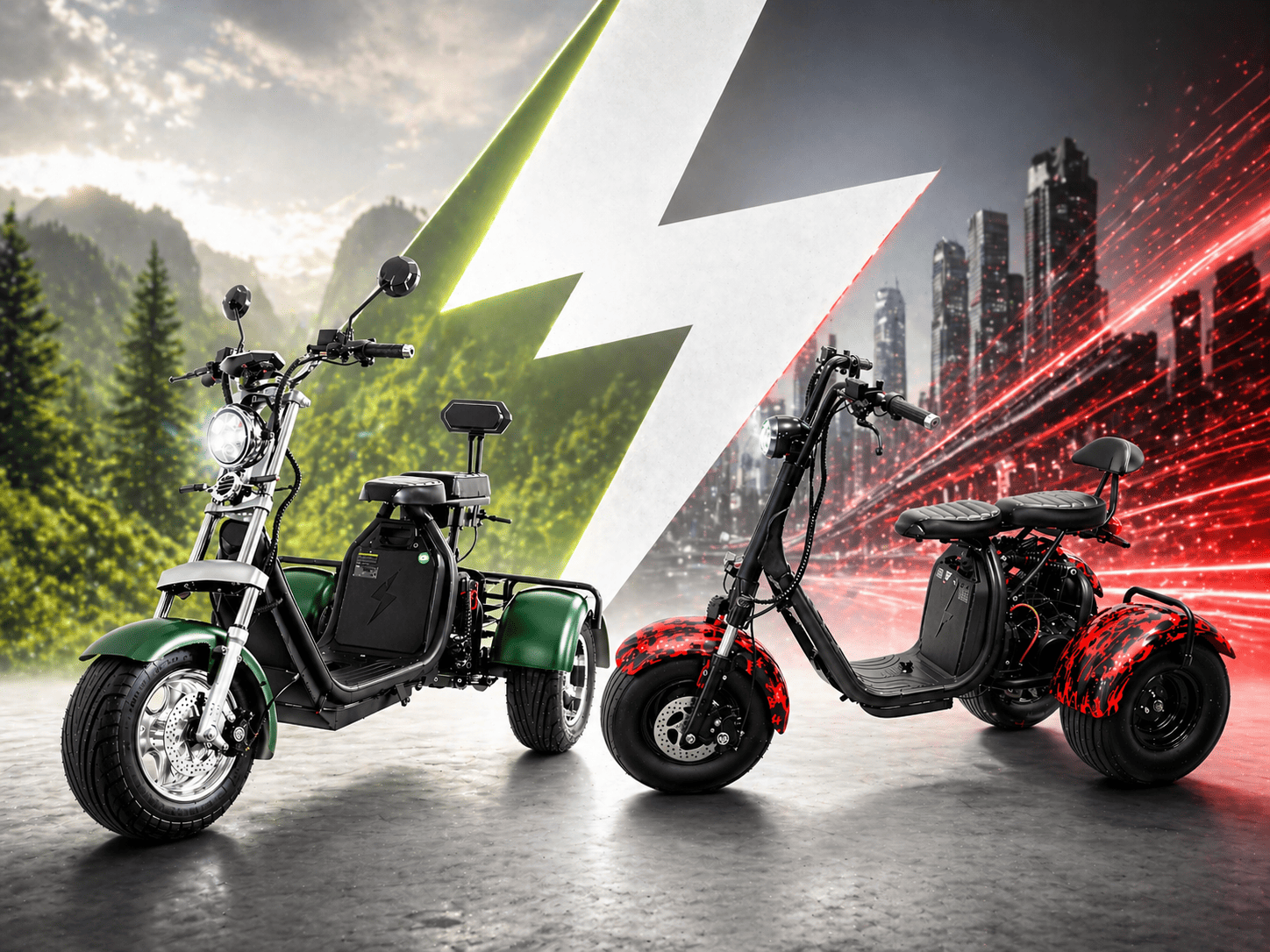 Elektrická tříkolka: Bezpečnost, pohodlí a stabilita