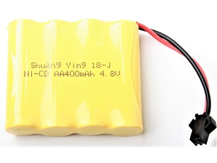 Baterie Ni-Cd 400mAh 4.8V