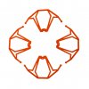 Sada krytů vrtulí pro dron perfekto LH-X13 v oranžové barvě