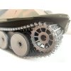 RC TANK German Panther 1:16-ocelová kola a pásy