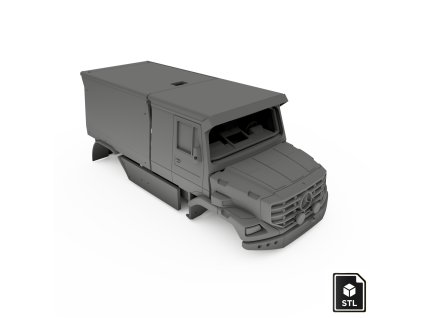 MERCEDES Zetros 1.0 | 3D soubory