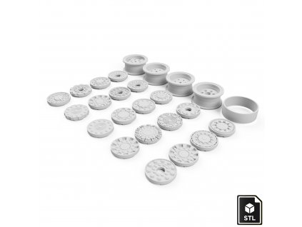 Rim + Beadlock 1.9" | 3D files