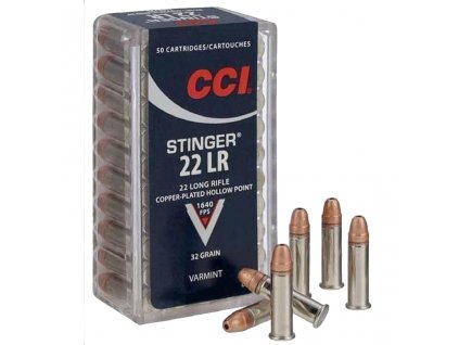 CCI 22LR EXLR Stinger 2,07g HP - náboj