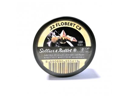 S&B 6 mm Flobert ME - špicatá - náboj