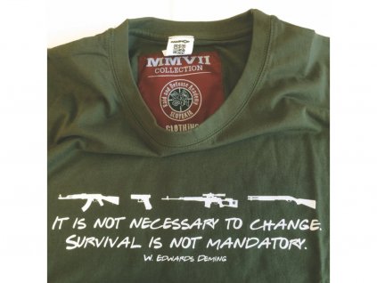 RDA motto zelené - tričko