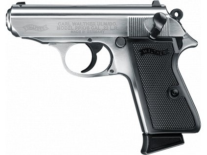 Walther PPKS 22 LR Nickel LS L