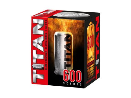 Nábojky Umarex Perfecta Titan štart 2. 9mm P.A.K. 600ks 4.1323