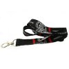RDA Šnúrka na kľúče čierna - kľúčenka