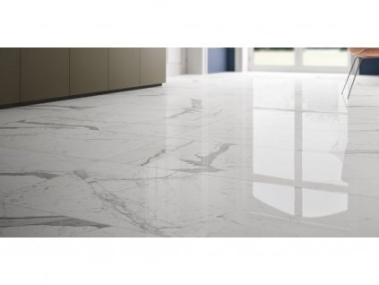 942 1 keramicka dlazba carrara bily mramor leskla 60x60 cm