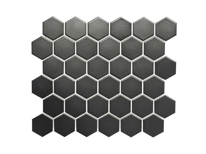 Hexagon černý mat