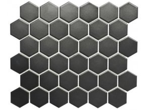 Hexagon černý mat