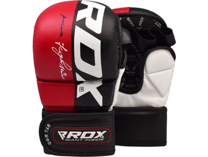 t6 mma grappling gloves red 4 4 1