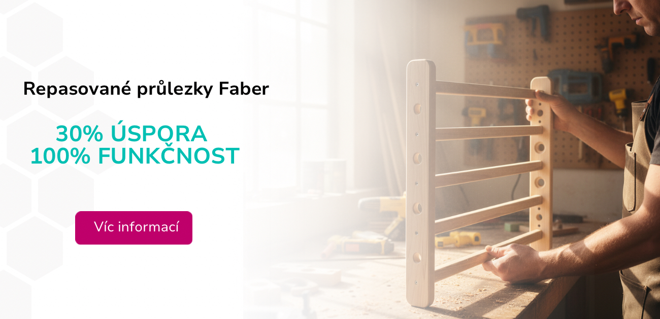 Repasované průlezky FABER