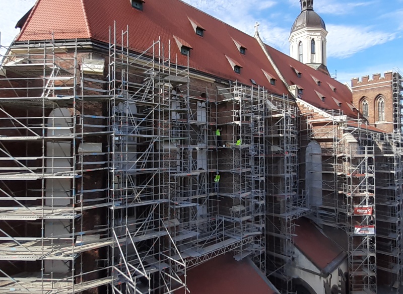 Jak se stavěla a jak vypadala Konkatedrála v Opavě