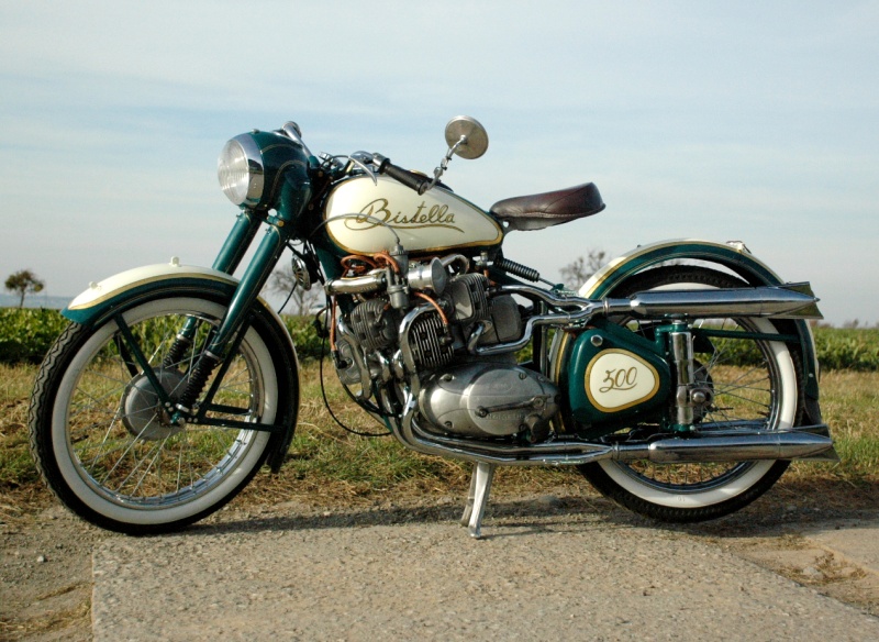 Zlacení prvků historického motocyklu