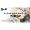 Dárkový poukaz 2000 kč