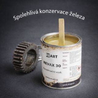 REVAX 30 – konzervační vosk pro dlouhodobou ochranu kovu Konzervační vosk REVAX 30 je kvalitní český výrobek určený k...