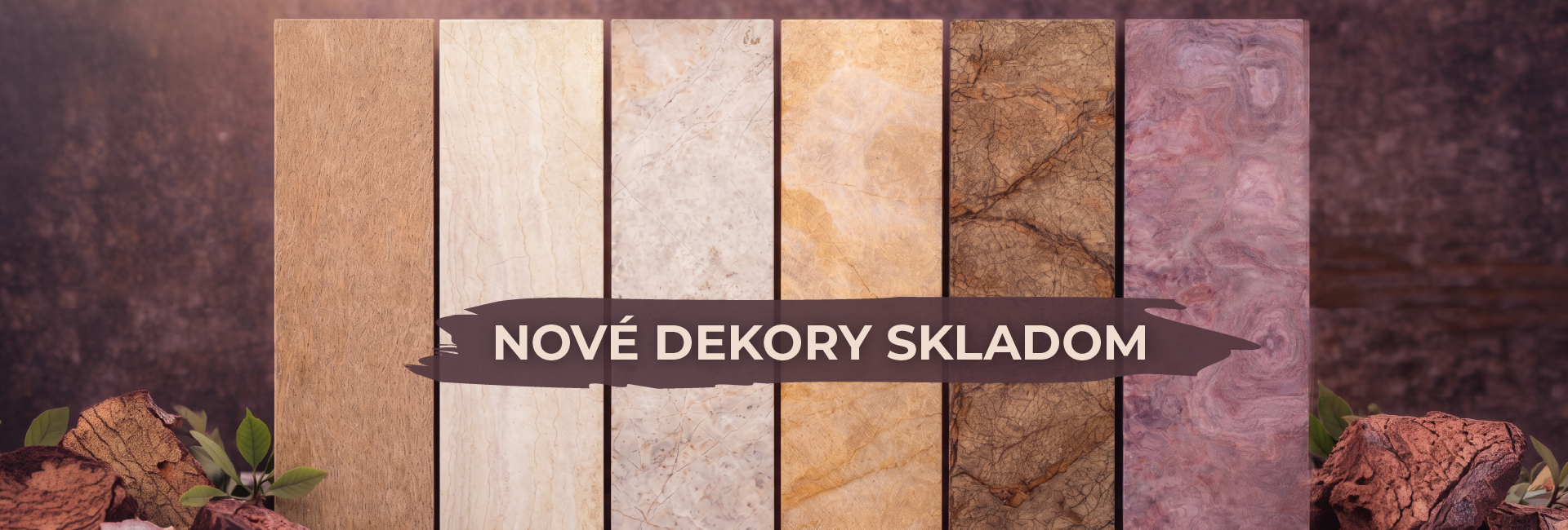Nové dekory skladom