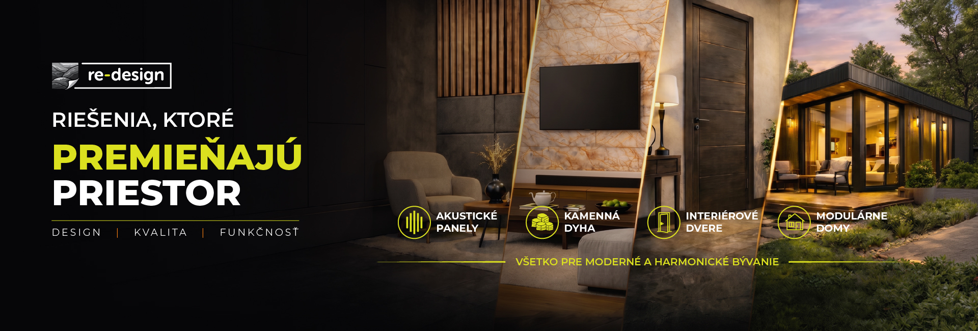 RE-DESIGN premieňa priestor