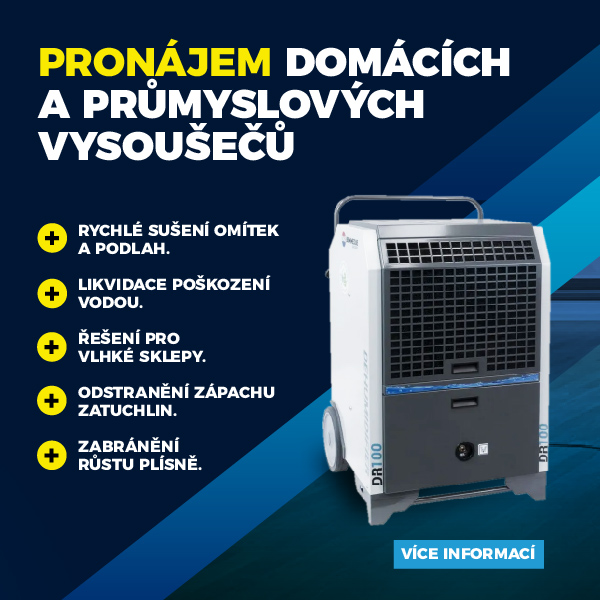 Pronájem vysoušečů