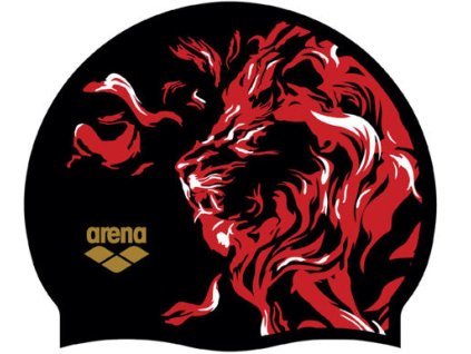 Plavecká čiapka ARENA unisex print 2 swim cap indomitus