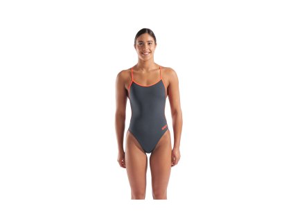 Dámske plavky ARENA performance lace back solid (Veľkosť Dámska veľkosť plaviek: D 34)