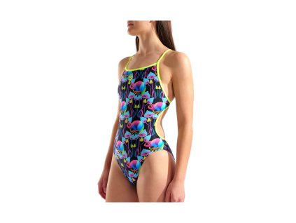 Dámske plavky ARENA performance Multi chameleons lace back (Veľkosť Dámska veľkosť plaviek: D 30)