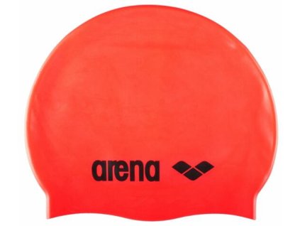 Plavecká čiapka ARENA classic silicone cap rôzne farby plavecké čiapky pre dospelých (Farba Červená)