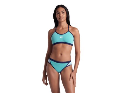 Dámske plavky ARENA performance women's icons solid cross back bikini