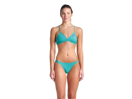 Dámske plavky ARENA performance women's solid team bikini top